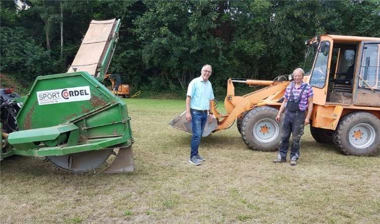 Die Sanierung des Trainingsgeländes wird in Angriff genommen. Foto: privat