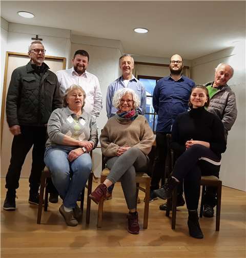 Die Schauspielerinnen und Schauspieler freuen sich auf viele Besucher. Foto:privat