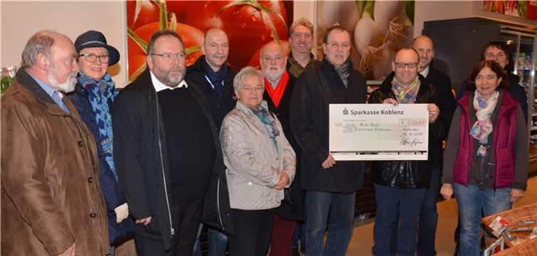 Die Scheckübergabe.privat