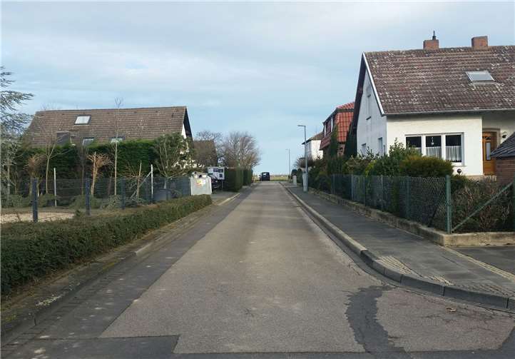 Die Schießbachstraße in Essig. Foto: privat