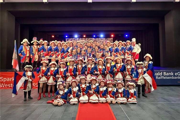 Die Schlossgarde Mons Taborf feierte den Start in die neue Karnevalssession.