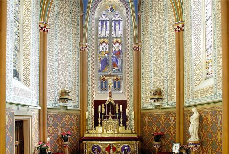 Die Schlosskapelle Sayn ist ein architektonisches Juwel und der ideale Raum für ein solches Konzert, denn sie bietet nur Platz für 30 Personen.  Foto: Verwaltung Schloss Sayn