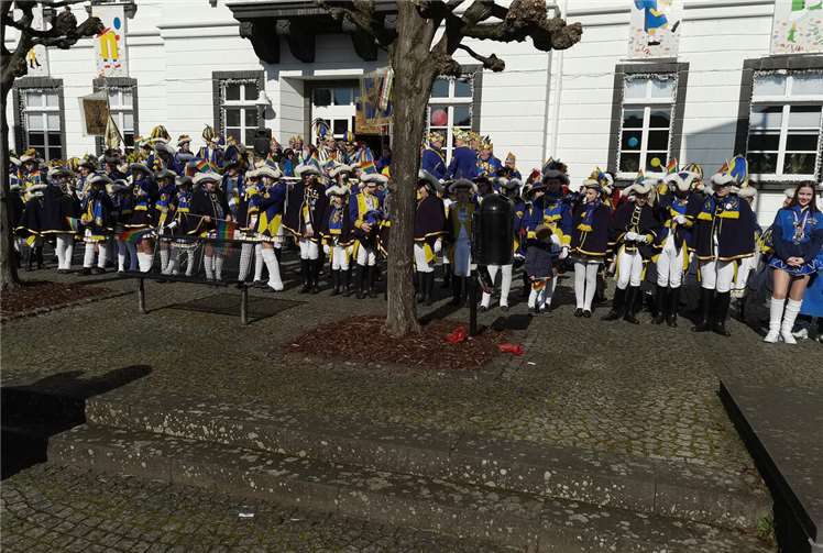 Die Schlüsselübergabe und die Narrenmesse waren erneut eine rundum gelungene Veranstaltung.  Foto: Bl