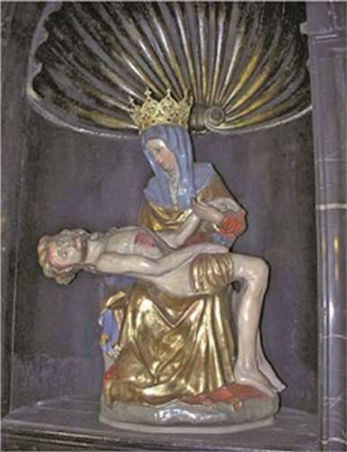 Die Schmerzhafte Muttergottes in Bornhofen. privat