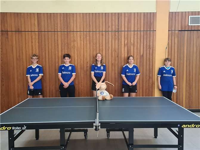 Die Schüler A-Mannschaft des TTC Buschhoven. Foto: privat