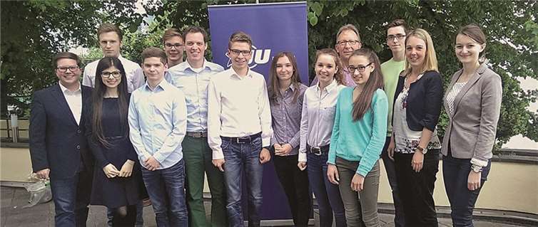 Die Schüler Union Kreisverband Neuwied präsentiert sich mit neuen Gesichtern im Vorstand nach der letzten Mitgliederversammlung. privat