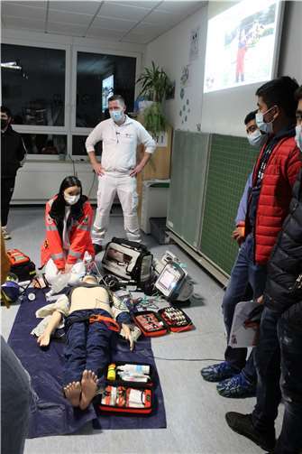 Die Schüler bekamen viele Einblicke. Foto: privat