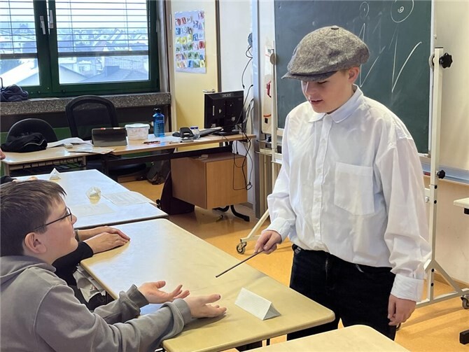 Die Schüler bereiteten sich in Projekten auf diesen besonderen Tag vor.
