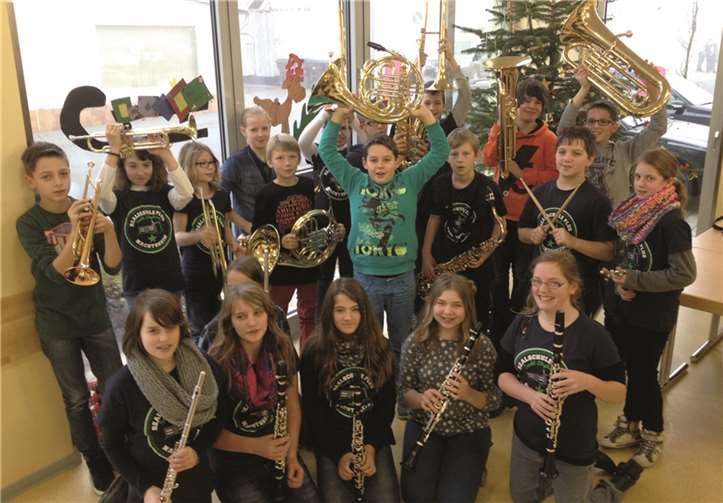 Die Schüler der Bläserklassen laden zum Adventskonzert ein. privat