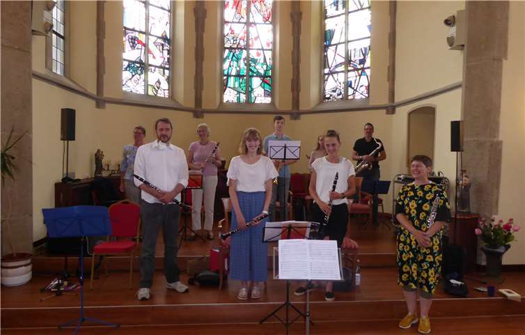 Die Schüler der Musikschule Klangwerk begeisterten die ZuhörerInnen. Foto: privat