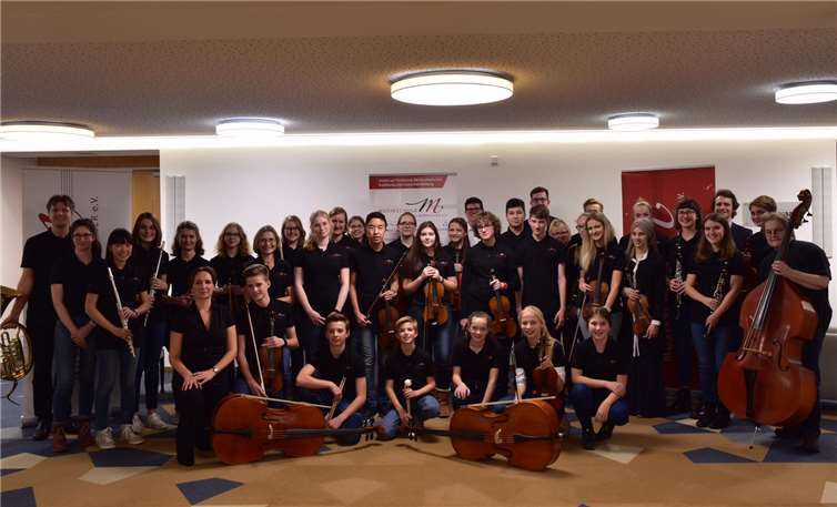 Die Schüler der Musikschule begeisterten das Publikum mit ihrer Darbietung von verschiedenen Stücken. Privat