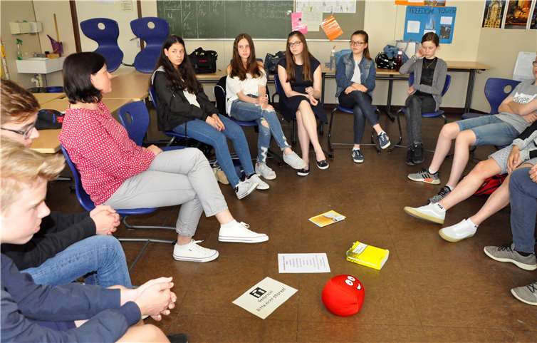 Die Schüler der achten Klassen werden angeregt, über ihre berufliche Zukunft nachzudenken.privat