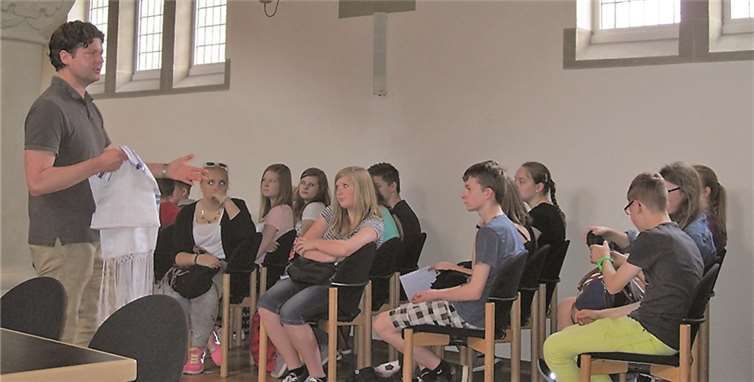 Die Schüler des Erich Klausener Gymnasiums befassten sich mit der deutsch-jüdischen Geschichte in Wittlich privat