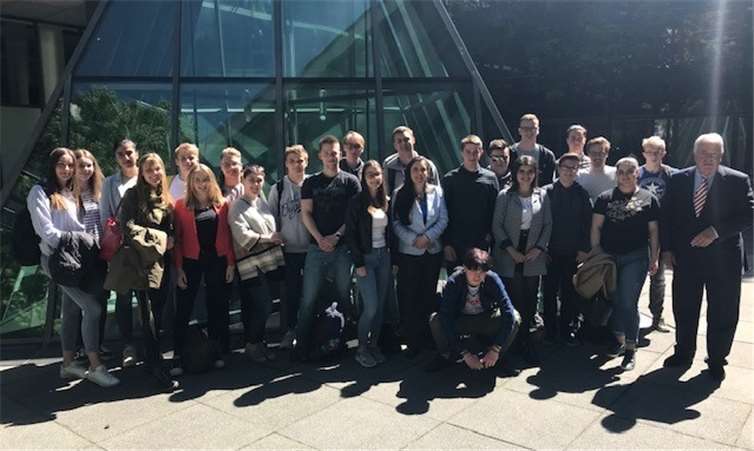 Die Schüler empfanden den Tagesausflug als rundum gelungen.Foto: privat