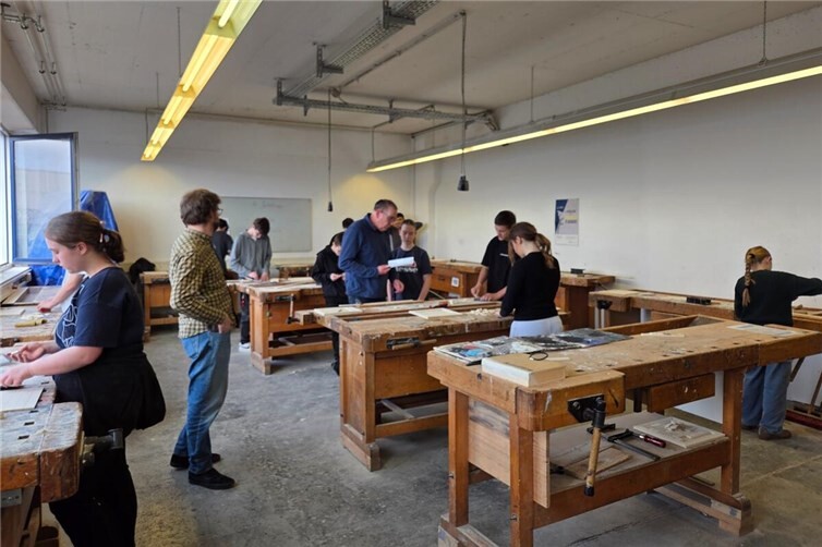 Die Schüler erhielten Einblicke in zahlreiche Berufsfelder.