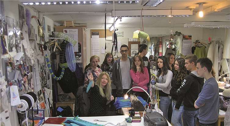 Die Schüler erhielten einen interessanten Einblick. Privat