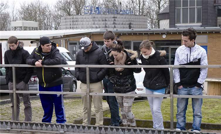 Die Schüler konnten den Prozess der Wasseraufbereitung genau verfolgen.  privat
