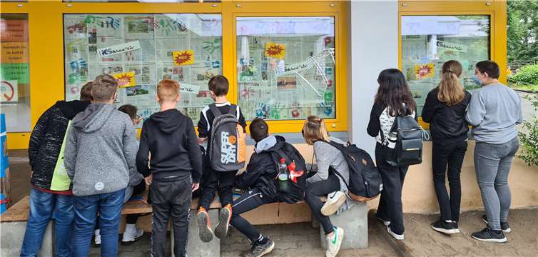 Die Schüler sind gespannt auf RKS krea(c)tiv. Foto: privat