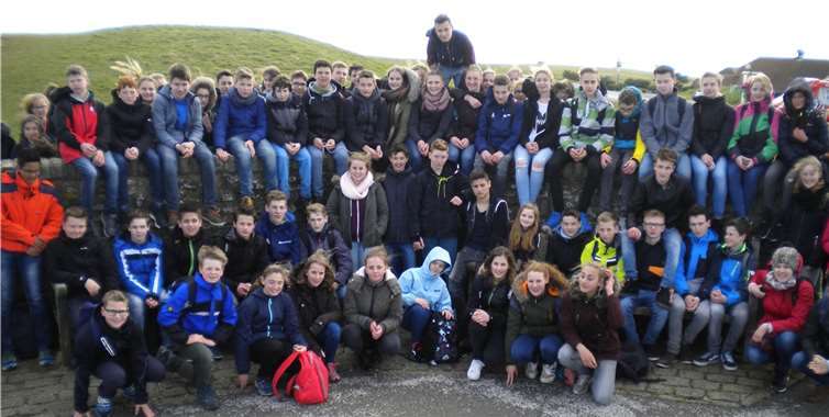 Die Schüler unternahmen tolle Ausflüge in die Region. privat