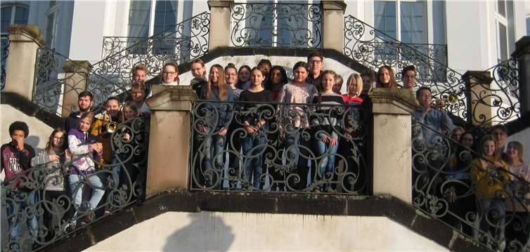 Die Schüler waren gemischt aus 8 Klassenstufen und nahmen freiwillig an der Fahrt teil. Foto: privat