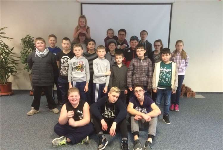 Die Schüler waren mit viel Spaß bei der Sache. privat