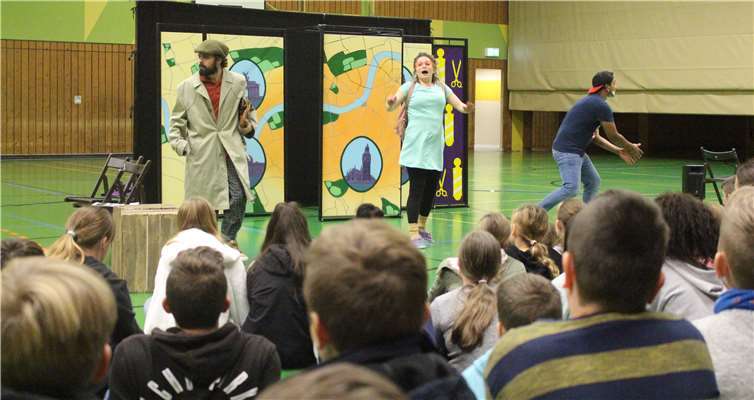 Die Schüler waren von der Aufführung begeistert.Foto: privat