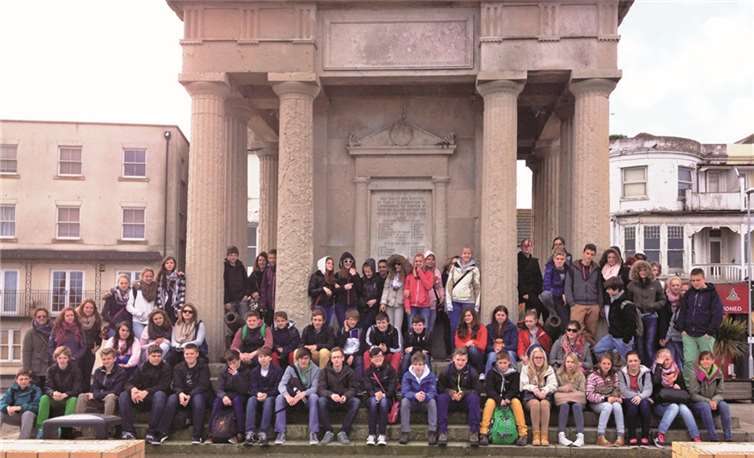 Die Schüler werden die tollen Erlebnisse während der Studienfahrt lange nicht vergessen.Privat