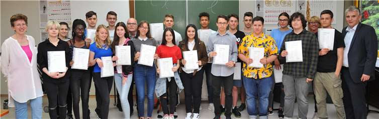 Die Schüler wurden für ihre hohe Leistungsbereitschaft durchweg gelobt.Foto: privat