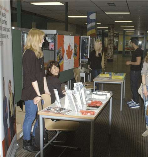 Die Schüler zeigten großes Interesse und setzten sich mit vielen Berufen auseinander.