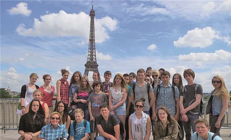Die Schüler/Innen erlebten schöne und interessante Tage in Paris. privat