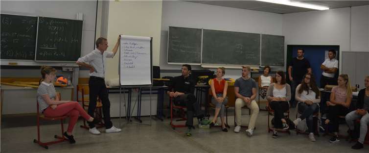 Die Schüler/innen der MSS 13 nahmen mit viel Begeisterung und Interesse teil.KLGE