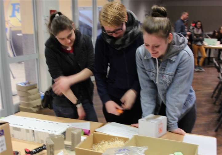 Die Schülerinnen hatten viel Spaß.