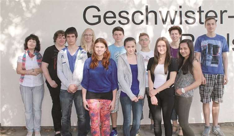Die Schülerinnen und Schüler der Geschwister-Scholl-Schule zeigten beim rheinland-pfälzischen Wettbewerb im Tastschreiben tolle Leistungen. privat