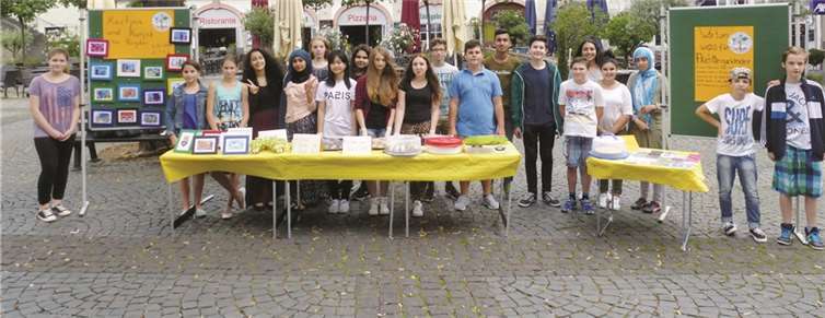 Die Schülerinnen und Schüler der Klasse 7a der Clemens-Brentano/Overberg Realschule plus. Foto: privat
