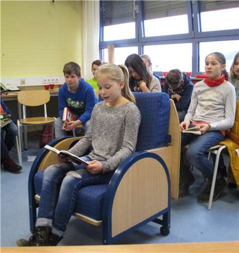 Die Schülerinnen und Schüler der Klassenstufe 6 hatten ihre besten Leserinnen und Leser zum Schulentscheid gesandt.privat