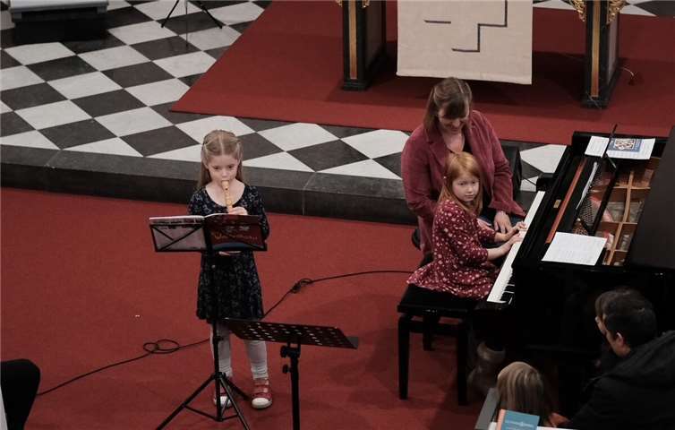 Die Schülerinnen und Schüler der Musikwerkstatt präsentierten ein abwechslungsreiches Programm.  Foto: privat