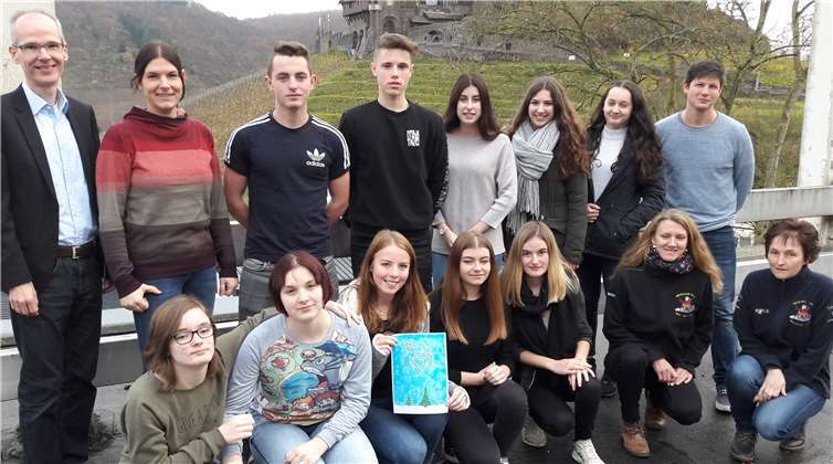 Die Schülerinnen und Schüler der Realschule plus Cochem haben sich etwas einfallen lassen.privat