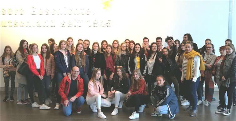 Die Schülerinnen und Schüler des Megina Gymnasiums hatten eine tolle Zeit mit „ihren“ französischen Austauschschülern und freuen sich sehr auf den Gegenbesuch in Joigny. Foto: privat