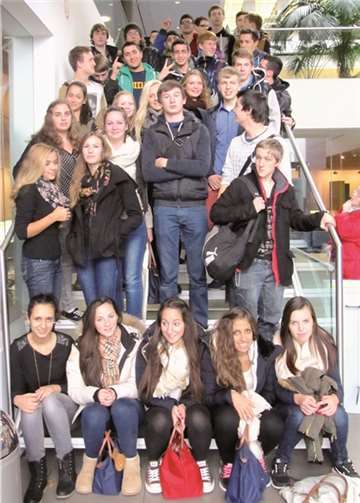 Die Schülerinnen und Schüler erlebten einen spannenden Tag im Geldmuseum. privat