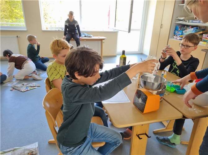 Die Schülerinnen und Schüler freuten sich über die gelungene Abwechslung zum Unterricht.