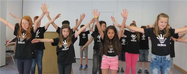 Die Schülerinnen und Schüler hatten ein buntes Programm mit tollen Darbietungen vorbereitet.