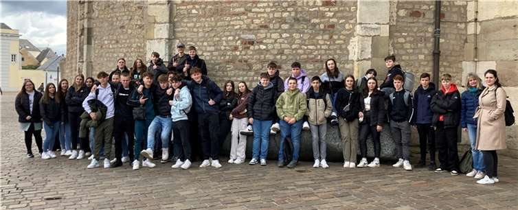 Die Schülerinnen und Schüler n Trier. Quelle: Realschule plus Cochem