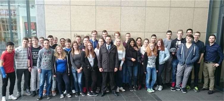 Die Schülerinnen und Schüler versuchten, Ereignisse in der deutschen Geschichte zu verstehen. privat