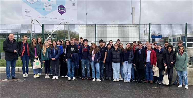 Die Schülerinnen und Schüler zeigten sich begeistert von den technischen Anlagen und den interessanten Vorträgen. Foto: VGV Kaisersesch/Silvia Eifel