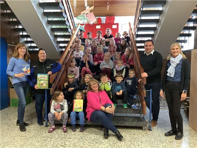 Die Schülerinnen und Schülern der Grundschule St. Sebastianus in Ellenz-Poltersdorf freuten sich über den Besuch.  Foto: privat