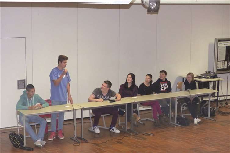 Die Schülerschaft engagiert sich stark an ihrer Schule.