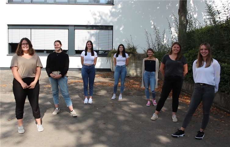 Die Schülervertretung des EKG Adenau (v.l.): Jana Reuter, Sarah Adriany, Francesca Nestola, Simone Wagner, Savanna Sroda, Julia Schomisch und Jana Poll. Foto: privat