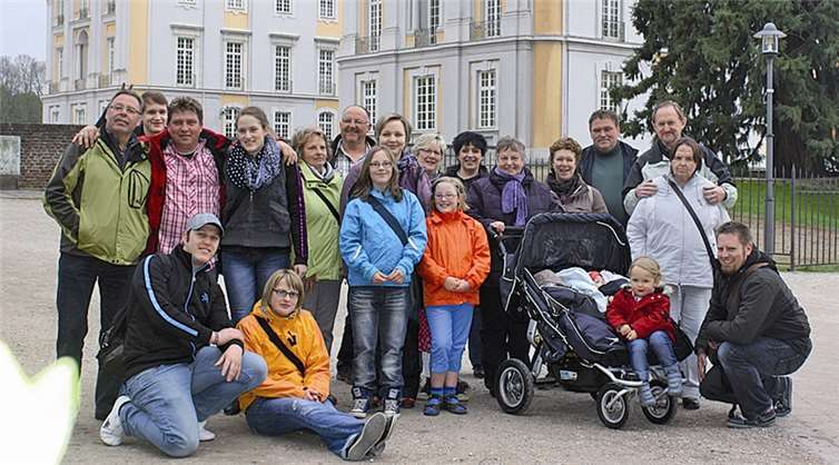 Die Schützen erlebten einen vergnüglichen Tag in Brühl. Privat