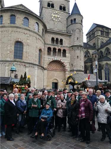 Die Schützenbruderschaft in Trier. Fotos: privat