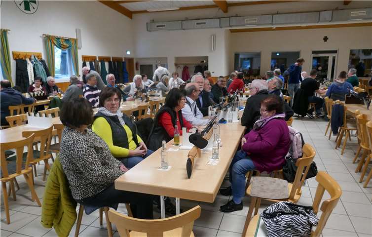 Die Schützenhalle war gut gefüllt. Foto: privat